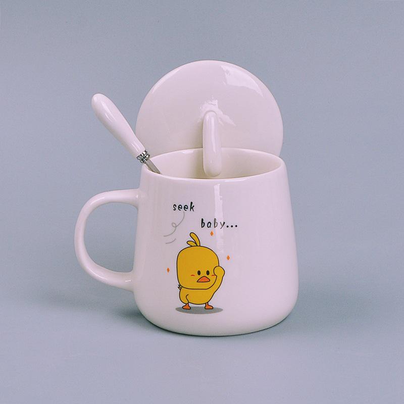 Creative Cartoon Ceramic Coffee Cup Set - 1314 Couple Souvenir Mug 301-400ml
Creative Cartoon Ceramic Coffee Cup Set - 1314 Couple Souvenir Mug 301-400ml