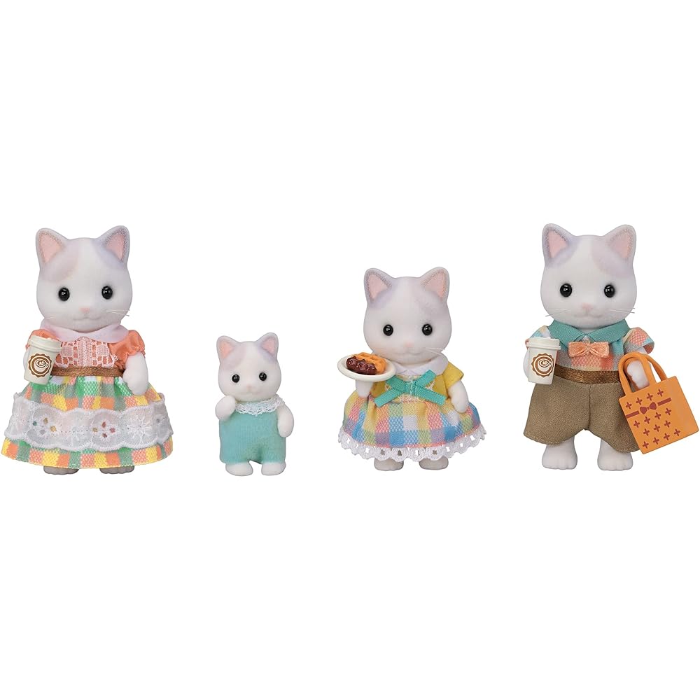 Sylvanian Families Latte Cat Family Doll Set 3 Years and Up Toy for Dollhouse EPOCH
Sylvanian Families Latte Cat Family Doll Set 3 Years and Up Toy for Dollhouse EPOCH