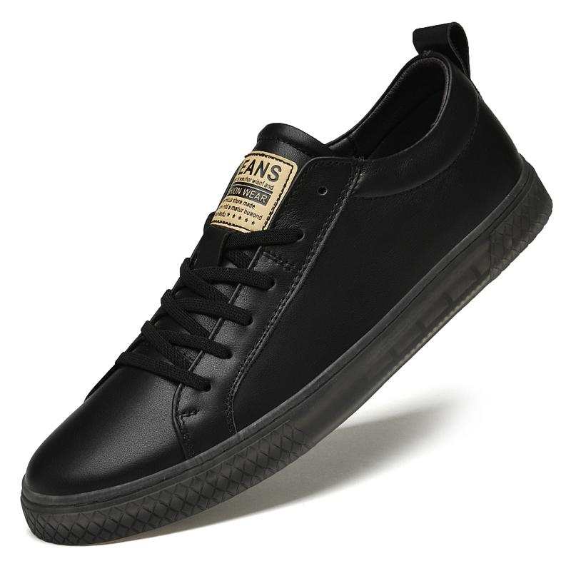 Обувь из натуральной кожи, мужские повседневные кроссовки, черные стильные туфли с подъемом, высококачественная обувь для тенниса, скейтбординга, мужские классические лоферы 45
Обувь из натуральной кожи, мужские повседневные кроссовки, черные стильные туфли с подъемом, высококачественная обувь для тенниса, скейтбординга, мужские классические лоферы 45