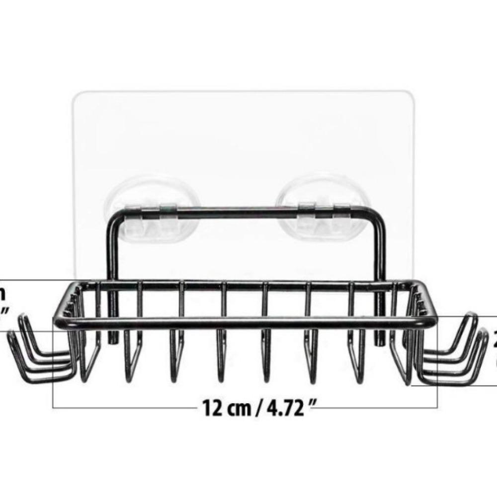 New Waterproof Stainless Steel Soap Holder Adhesive Rustproof Sponge Dish with Hook Razor Hook Storage Accessories чёрный
New Waterproof Stainless Steel Soap Holder Adhesive Rustproof Sponge Dish with Hook Razor Hook Storage Accessories чёрный
