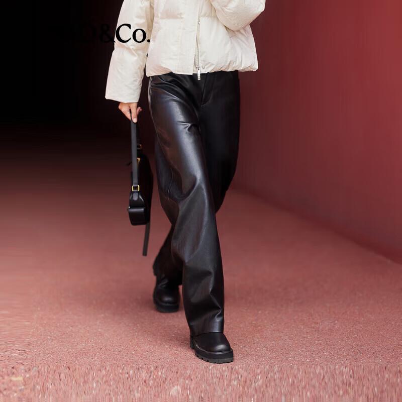 MO&Co. 2024 Autumn Embossed Microfiber Leather Tapered Pants S (160cm)
MO&Co. 2024 Autumn Embossed Microfiber Leather Tapered Pants S (160cm)