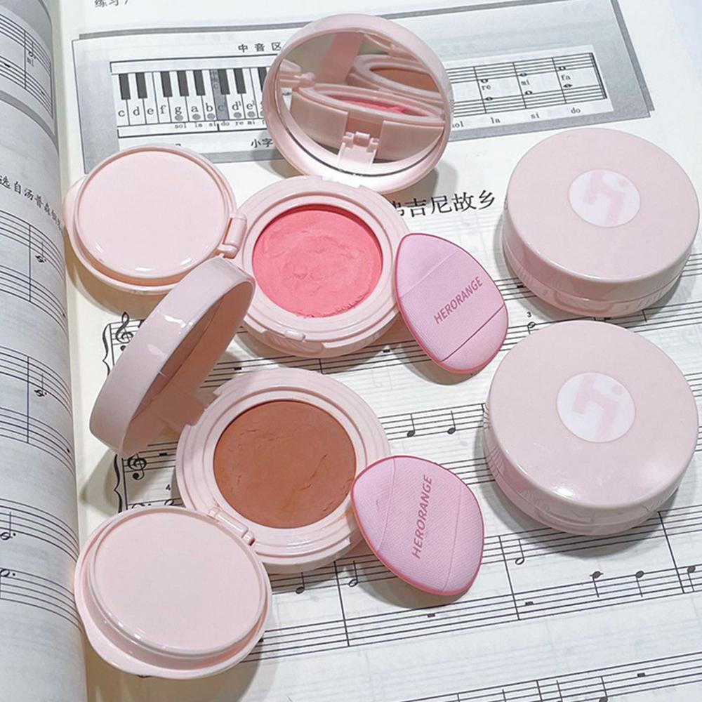 HERORANGE Air Cushion Blush Матовый натуральный цвет Текстура картофельного пюре Однотонные кремовые румяна
HERORANGE Air Cushion Blush Матовый натуральный цвет Текстура картофельного пюре Однотонные кремовые румяна