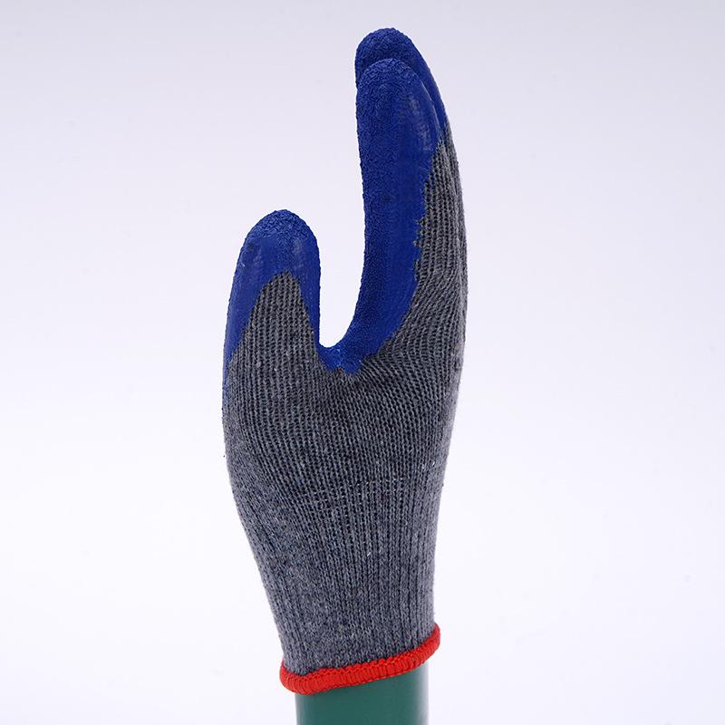 12 Pairs Latex+Cotton Line Gloves Anti-skid Hand Protection Gloves Grey+Blue 
12 Pairs Latex+Cotton Line Gloves Anti-skid Hand Protection Gloves Grey+Blue