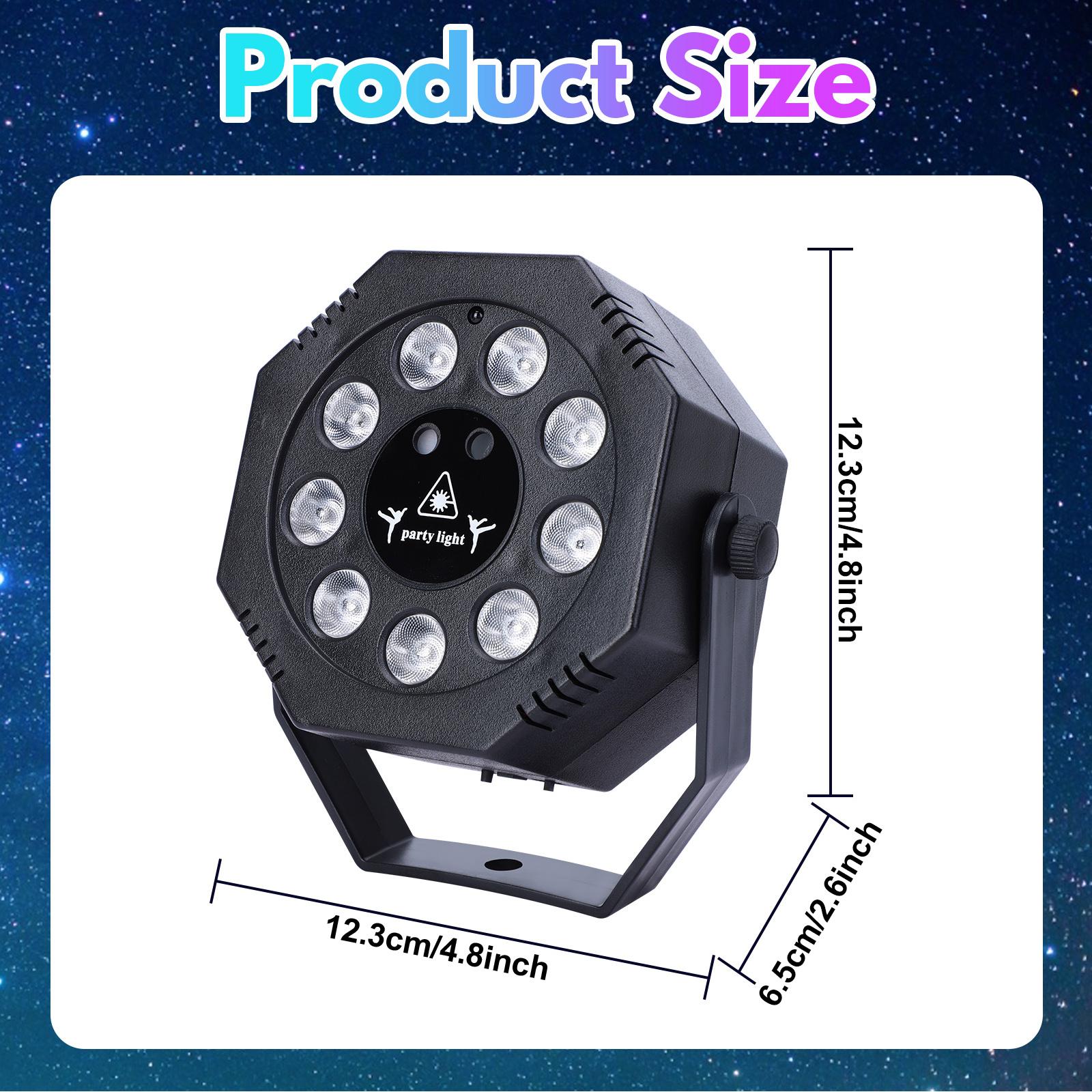 Mini Party DJ Disco Light Sound Activated RGB LED Stage Laser Lamp Projector Remote Control KTV Birthday Wedding Xmas Bar Decor
Mini Party DJ Disco Light Sound Activated RGB LED Stage Laser Lamp Projector Remote Control KTV Birthday Wedding Xmas Bar Decor