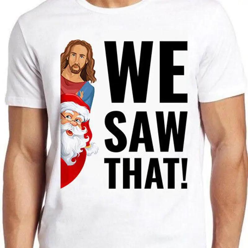 Santa Claus And Jesus Christ We Saw That Meme Funny Cool Gift Tee T Shirt M533 S разноцветный
Santa Claus And Jesus Christ We Saw That Meme Funny Cool Gift Tee T Shirt M533 S разноцветный