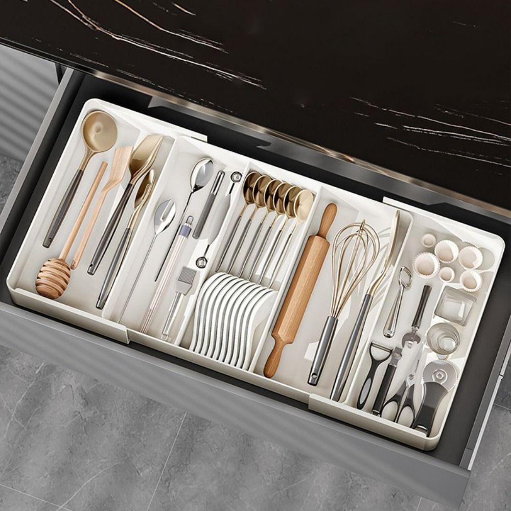 Space-saving Drawer Divider Tray Classification Storage Box For Stationery Fork Chopsticks
Space-saving Drawer Divider Tray Classification Storage Box For Stationery Fork Chopsticks