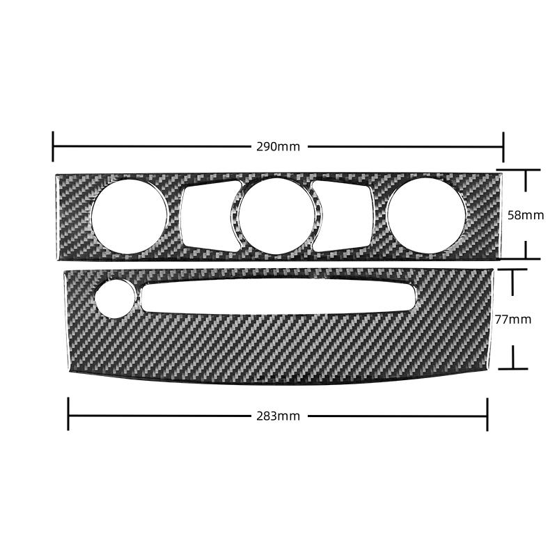 Для BMW 5 серии E60 2004-2010 аксессуары из углеродного волокна для салона автомобиля, кондиционер, компакт-диск, панель управления, накладка, рамка, наклейки
Для BMW 5 серии E60 2004-2010 аксессуары из углеродного волокна для салона автомобиля, кондиционер, компакт-диск, панель управления, накладка, рамка, наклейки