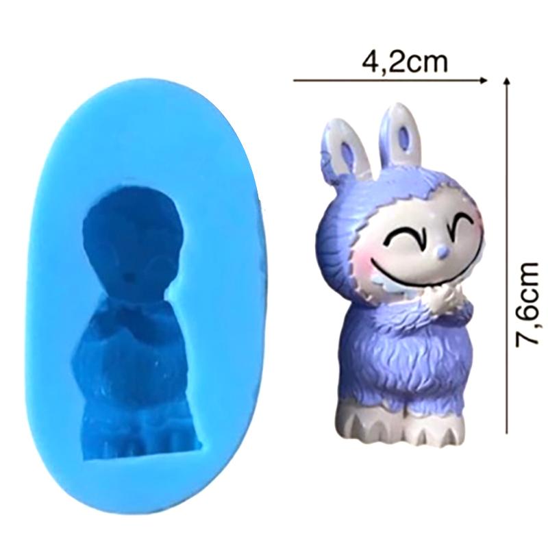 Лабубу Мастика Украшение для торта Силиконовая форма Форма ручной работы 4.2*7.6cm
Лабубу Мастика Украшение для торта Силиконовая форма Форма ручной работы 4.2*7.6cm