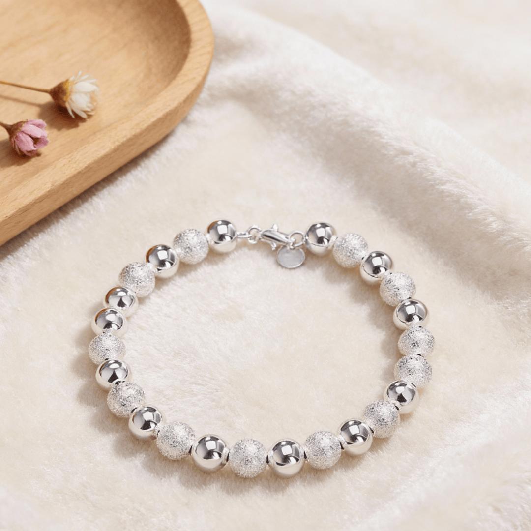 New fashion 925 sterling Silver y2k 8MM Frosted Beads chain Bracelets for Women and Men Jewelry wedding accessories Holiday gift 20CM 8INCHES
New fashion 925 sterling Silver y2k 8MM Frosted Beads chain Bracelets for Women and Men Jewelry wedding accessories Holiday gift 20CM 8INCHES