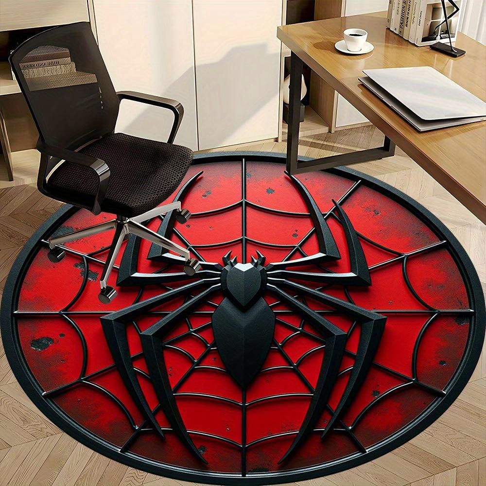 1pc Spider-Man Web Design Round Rug - Office Carpet, Anti-Slip Mat for Chairs, Cartoon Decor for Home Living Room or Bedroom -0412246 80cm by 80cm
1pc Spider-Man Web Design Round Rug - Office Carpet, Anti-Slip Mat for Chairs, Cartoon Decor for Home Living Room or Bedroom -0412246 80cm by 80cm