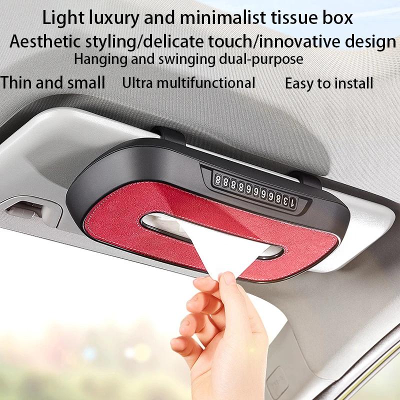Car mounted tissue box, multifunctional car sunshade hanging paper suction box, car seat back napkin paper box чёрный
Car mounted tissue box, multifunctional car sunshade hanging paper suction box, car seat back napkin paper box чёрный