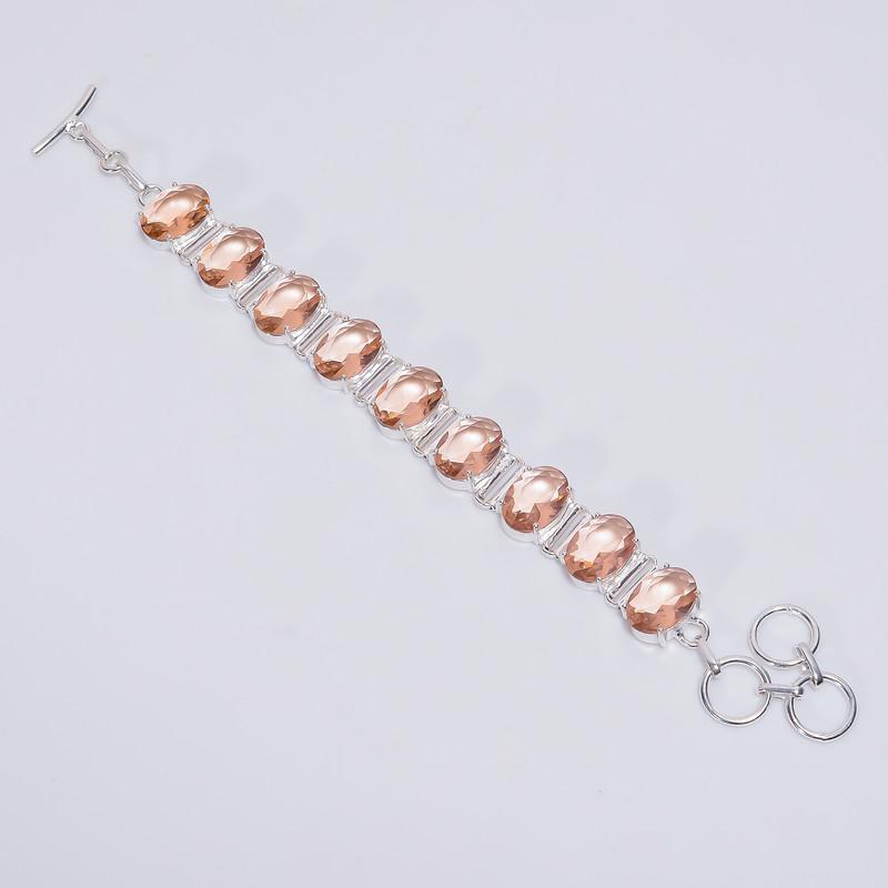 Dazzling Top Grade Qualite 100% Natural Morganite Oval Shape Ethnic Style Handmade Jewelry 925 Steling Silver Plated Bracelet 6-8 WSJ-5173 6-8
Dazzling Top Grade Qualite 100% Natural Morganite Oval Shape Ethnic Style Handmade Jewelry 925 Steling Silver Plated Bracelet 6-8 WSJ-5173 6-8