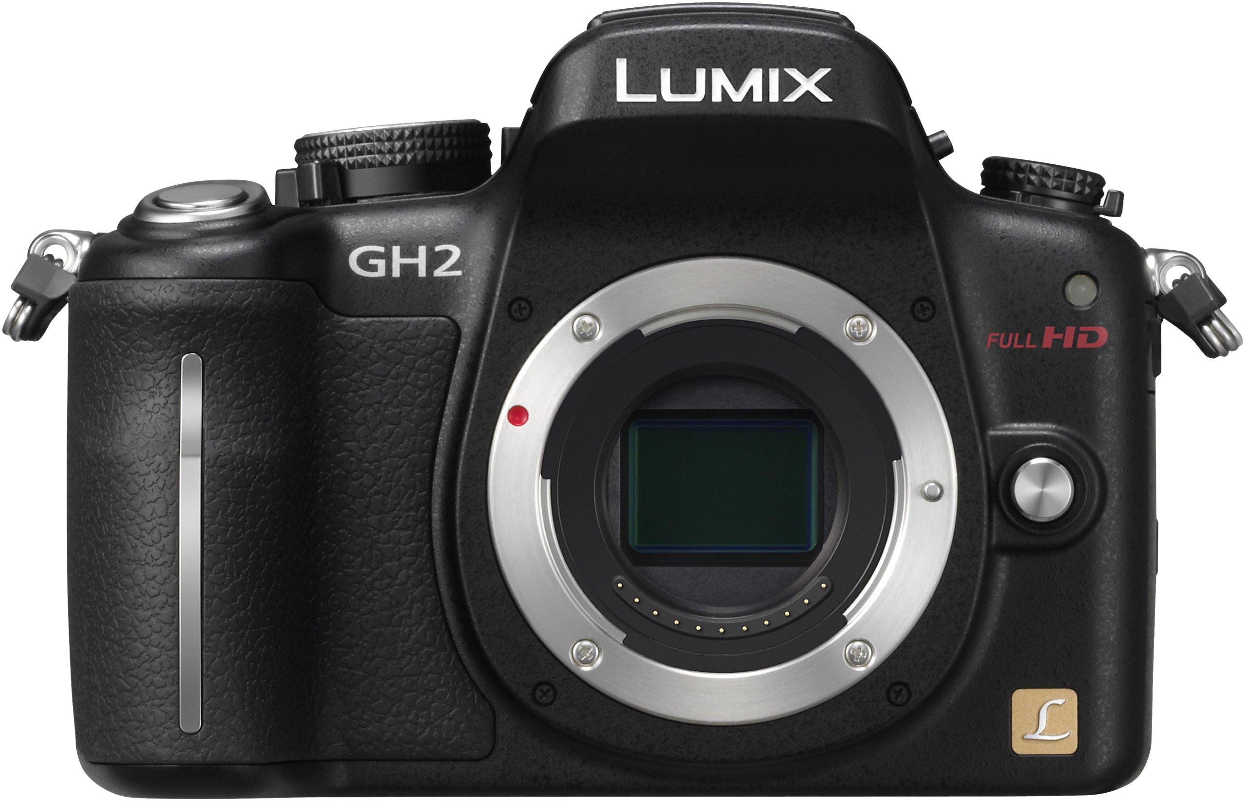 Цифрова однооб єктивна камера Panasonic Lumix GH2 Body мільйон пікселів, чорний 16.05 DMC-GH2-K чорний
Цифрова однооб єктивна камера Panasonic Lumix GH2 Body мільйон пікселів, чорний 16.05 DMC-GH2-K чорний