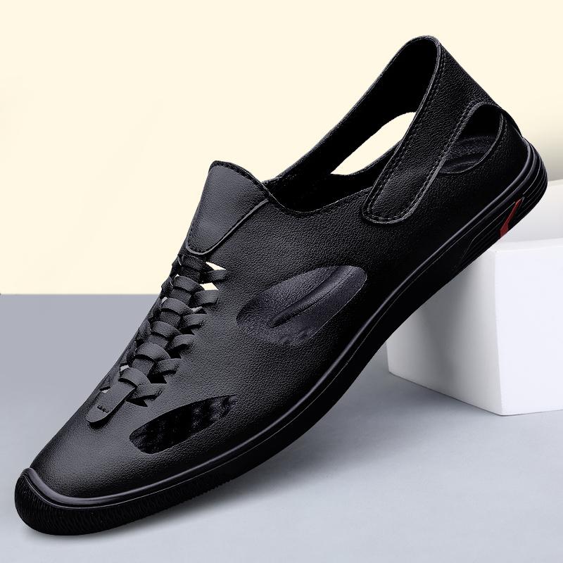 Fashion Summer Business Mens Sandals High Quality Leather Soft Casual Shoes Anti Slip Hollow Out Beach Sandals Comfortable Male Sandalia 37 коричневый
Fashion Summer Business Mens Sandals High Quality Leather Soft Casual Shoes Anti Slip Hollow Out Beach Sandals Comfortable Male Sandalia 37 коричневый