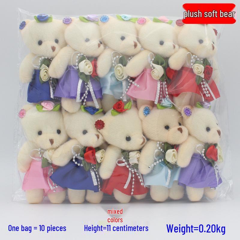 Плюшевый букет из мультяшных мишек Тедди - Идеально подходит для свадебных банкетов, детских подарков и особых случаев Plush Soft Bear
Плюшевый букет из мультяшных мишек Тедди - Идеально подходит для свадебных банкетов, детских подарков и особых случаев Plush Soft Bear