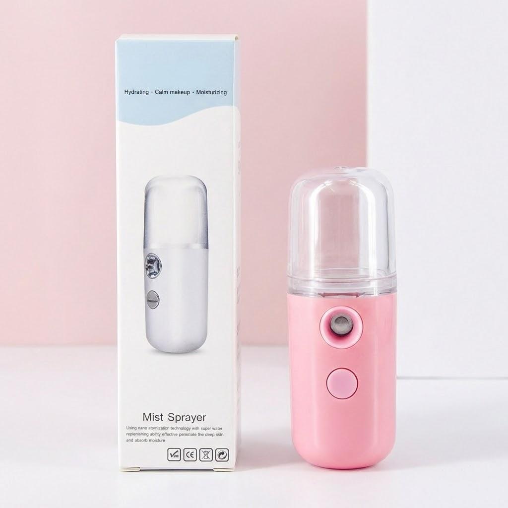 30ML Portable Nano Facial Mist Sprayer USB Mini Face Steamer Humidifier Skin Care Hydration Beauty Tool for Daily Use розовый
30ML Portable Nano Facial Mist Sprayer USB Mini Face Steamer Humidifier Skin Care Hydration Beauty Tool for Daily Use розовый