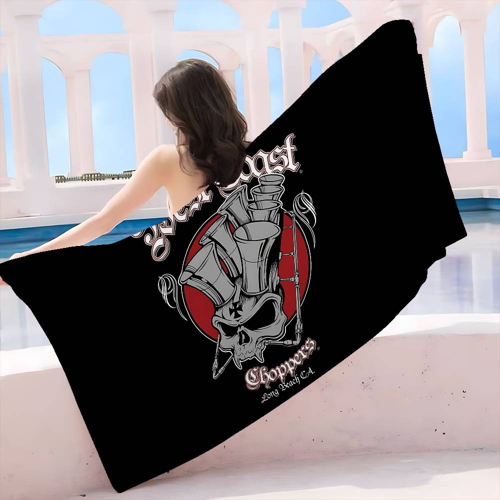 West C-Coast C-Choppers Microfiber Beach Towel Absorbent Quick dry Soft Yoga Swimming Resort Mountain Climbing Towel W40*H60(CM)
West C-Coast C-Choppers Microfiber Beach Towel Absorbent Quick dry Soft Yoga Swimming Resort Mountain Climbing Towel W40*H60(CM)