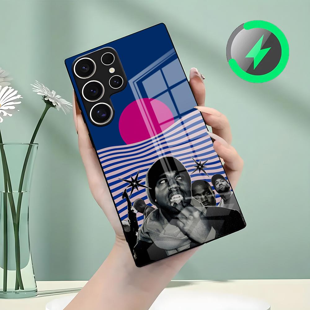 Чехол для телефона рэпера P-kanye W-wests Для Samsung S26 S25 S24 S23 S22 S21 S20 Edge Ultra Plus FE Для Magsafe Стеклянный чехол Galaxy S24 Plus
Чехол для телефона рэпера P-kanye W-wests Для Samsung S26 S25 S24 S23 S22 S21 S20 Edge Ultra Plus FE Для Magsafe Стеклянный чехол Galaxy S24 Plus