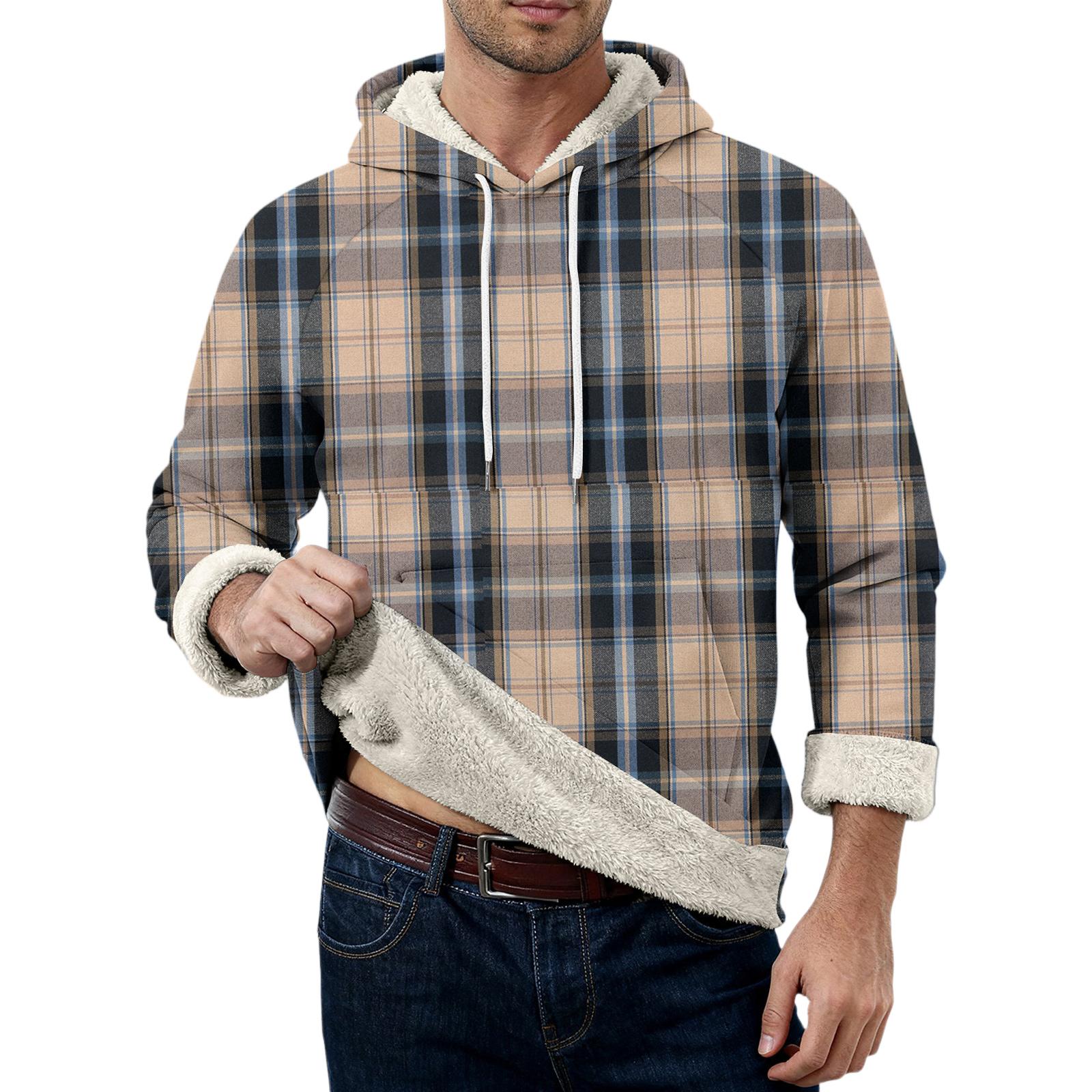 Мужская повседневная флисовая толстовка с длинным рукавом и карманами S хаки
Мужская повседневная флисовая толстовка с длинным рукавом и карманами S хаки