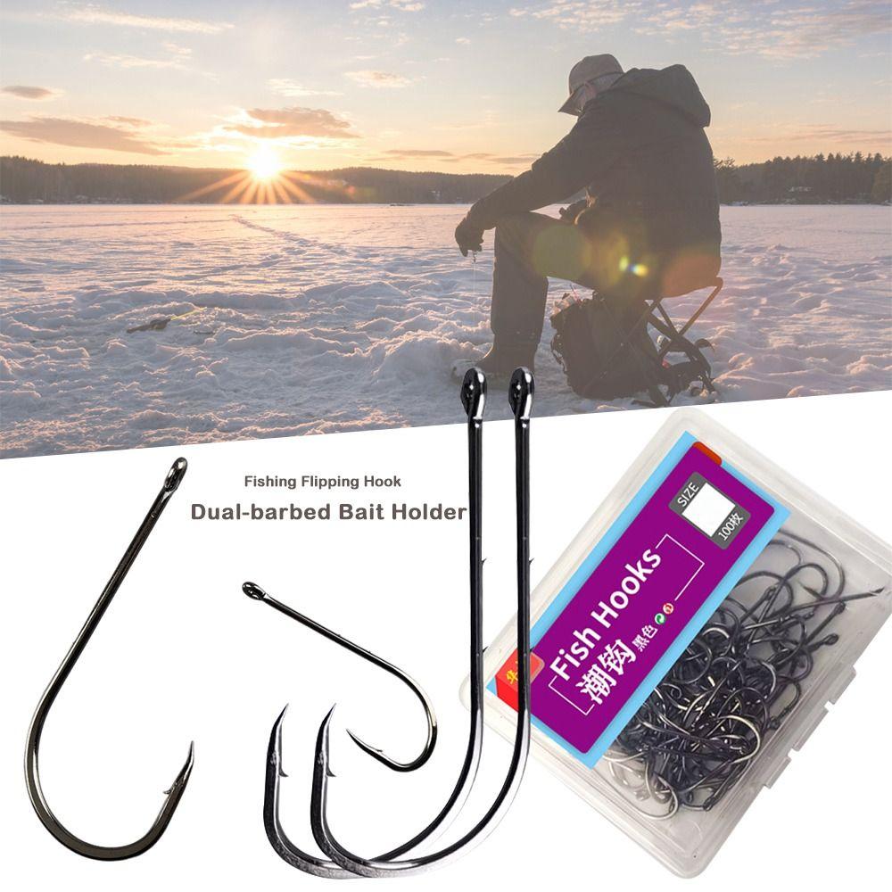 Neko Rig Dual-barbed Bait Holder Carbon Steel Baitholder HOT Fishing Flipping Hook 5#
Neko Rig Dual-barbed Bait Holder Carbon Steel Baitholder HOT Fishing Flipping Hook 5#