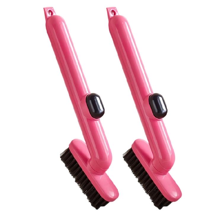 2pcs Ergonomic Grip Cleaning Brushes 360 Degree Rotating Head Scrubber For Corner Crevices And Tight Space Cleaning рожевий/чорний
2pcs Ergonomic Grip Cleaning Brushes 360 Degree Rotating Head Scrubber For Corner Crevices And Tight Space Cleaning рожевий/чорний
