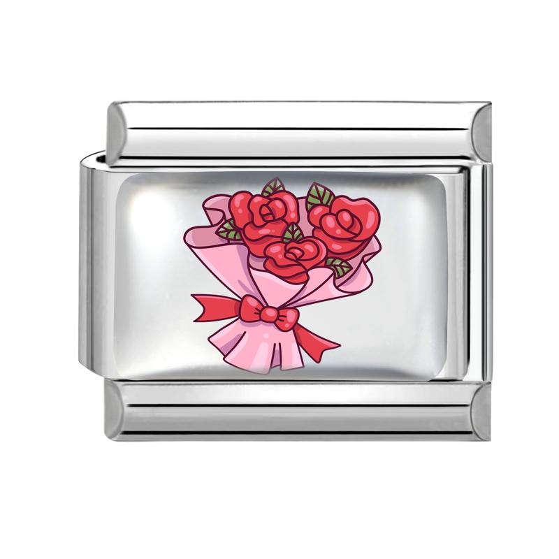 New Creative Cute Expression Music Tape Star Rose Dolphin Charm Links Fit 9mm Italian Bracelet Women Men Making DIY Jewelry
New Creative Cute Expression Music Tape Star Rose Dolphin Charm Links Fit 9mm Italian Bracelet Women Men Making DIY Jewelry