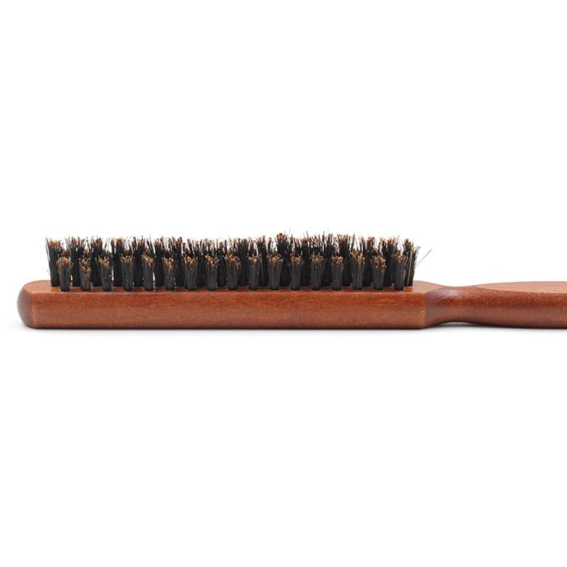 Natural Boar Bristle Hair Brush Slim Line Comb Wood Handle Professional Salon onesize
Natural Boar Bristle Hair Brush Slim Line Comb Wood Handle Professional Salon onesize