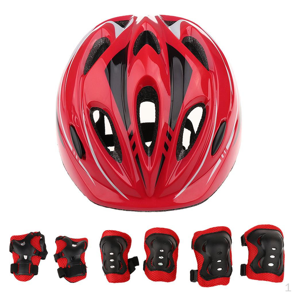 7 Child Roller Skating Bike Knee Wrist Elbow Pads Guards Sets червоний
7 Child Roller Skating Bike Knee Wrist Elbow Pads Guards Sets червоний