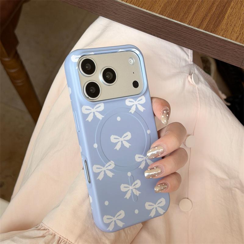 New Blue bow tie Magnetic Phone Case For iPhone 16 Pro 15 14 Pro Max 15 Promax Cover For Magsafe Stand Shockproof Cases Girl iPhone17
New Blue bow tie Magnetic Phone Case For iPhone 16 Pro 15 14 Pro Max 15 Promax Cover For Magsafe Stand Shockproof Cases Girl iPhone17