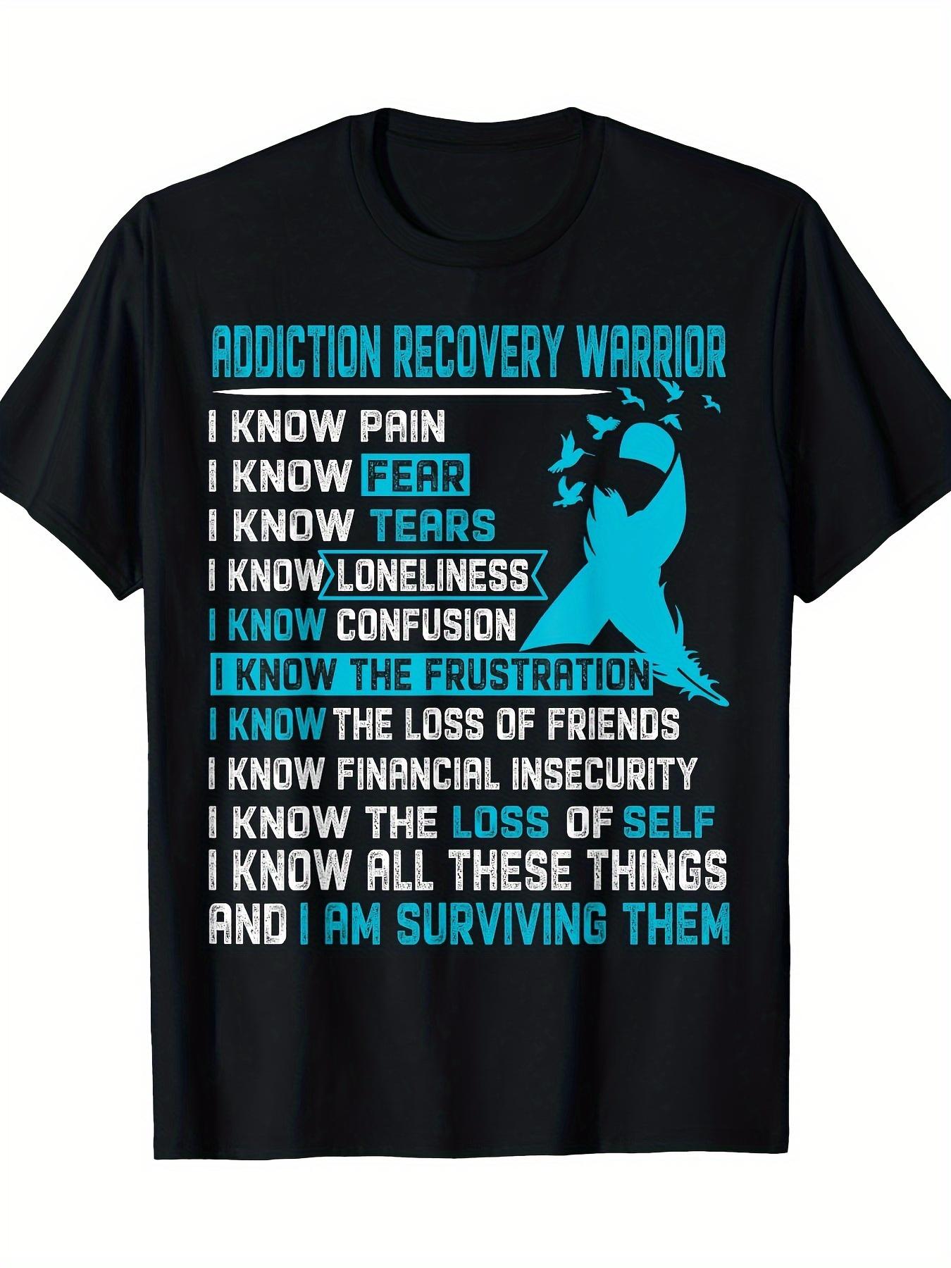 1pc Addiction Recovery Warrior Men S T-Shirt S
1pc Addiction Recovery Warrior Men S T-Shirt S