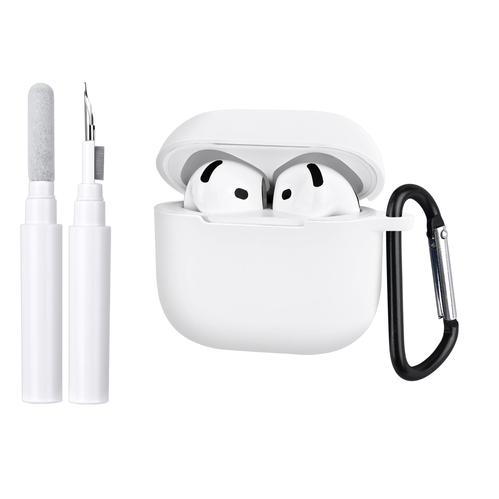 Чехол OwnestX AirPods 4 Чехол Airpods 4-го поколения Мягкий силиконовый материал Совместимость с беспроводной зарядкой Полная защита Предотвращение потери Легкий белый
Чехол OwnestX AirPods 4 Чехол Airpods 4-го поколения Мягкий силиконовый материал Совместимость с беспроводной зарядкой Полная защита Предотвращение потери Легкий белый