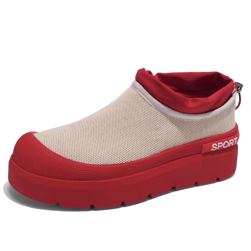 Mens Fashion Thick Soled Board Shoes Breathable Comfortable Casual Contrasting Colors Versatile Footwear 39 красный
Mens Fashion Thick Soled Board Shoes Breathable Comfortable Casual Contrasting Colors Versatile Footwear 39 красный