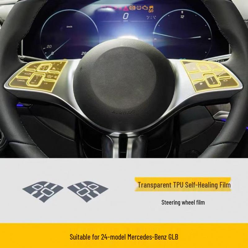 Mercedes-Benz GLB Class 25 Models Interior TPU Film for Center Console Screen Decoration
Mercedes-Benz GLB Class 25 Models Interior TPU Film for Center Console Screen Decoration
