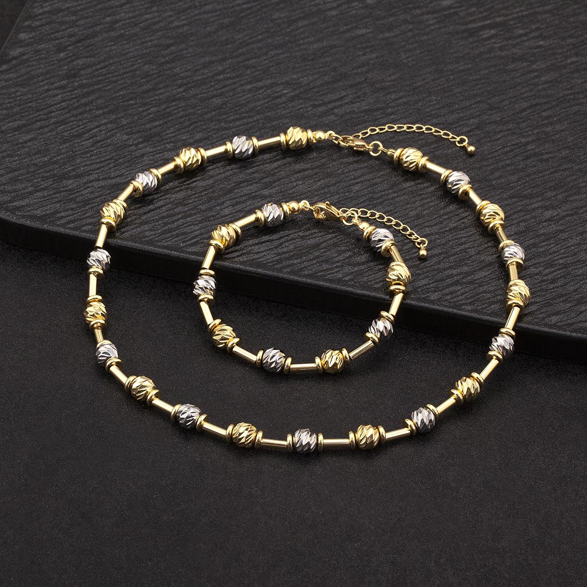 Nidin High Quality Beads Jewelry Sets Bracelet Necklace For Women Female Punk Rock Style Accessories Daily Party Gifts Wholesale
Nidin High Quality Beads Jewelry Sets Bracelet Necklace For Women Female Punk Rock Style Accessories Daily Party Gifts Wholesale