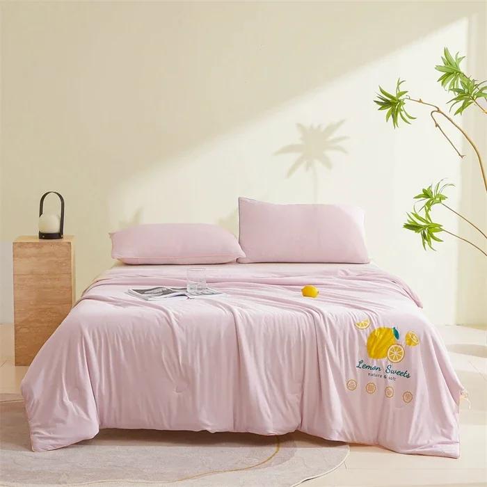 Flash Sale ice cream cool silk summer cool quilt, solid color air conditioner quilt machine washable summer ice silk thin quilt 150x200cm 1pcs
Flash Sale ice cream cool silk summer cool quilt, solid color air conditioner quilt machine washable summer ice silk thin quilt 150x200cm 1pcs