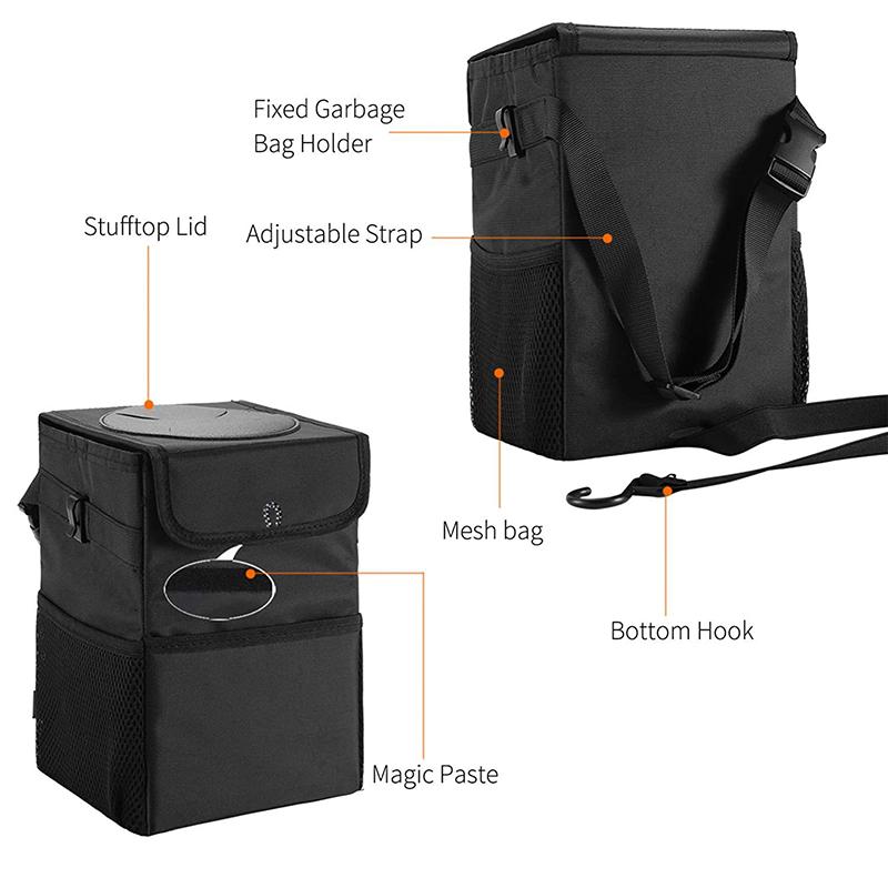 Car Trash Can With Lid Car Trash Bag Hanging With Storage Pockets Collapsible And Portable Car Garbage Bin onesize
Car Trash Can With Lid Car Trash Bag Hanging With Storage Pockets Collapsible And Portable Car Garbage Bin onesize
