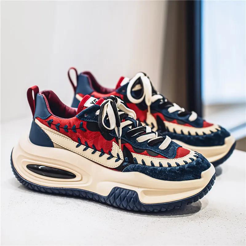 Men s Sneakers Thick Bottom Casual Sneaker Shoes for Men Wear-resistant Apring and Autumn Soft and Comfortable Fashion Non-Slip 44
Men s Sneakers Thick Bottom Casual Sneaker Shoes for Men Wear-resistant Apring and Autumn Soft and Comfortable Fashion Non-Slip 44