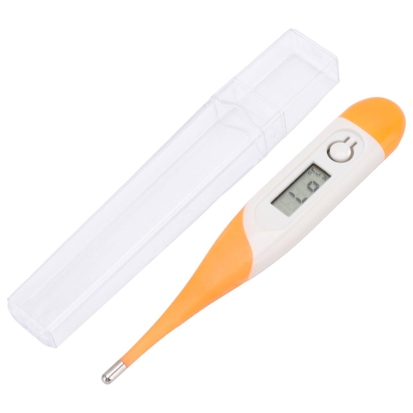 Electronic Clinical Thermometer Soft Head Portable Digital Baby Oral Thermometer for Adults Kid
Electronic Clinical Thermometer Soft Head Portable Digital Baby Oral Thermometer for Adults Kid