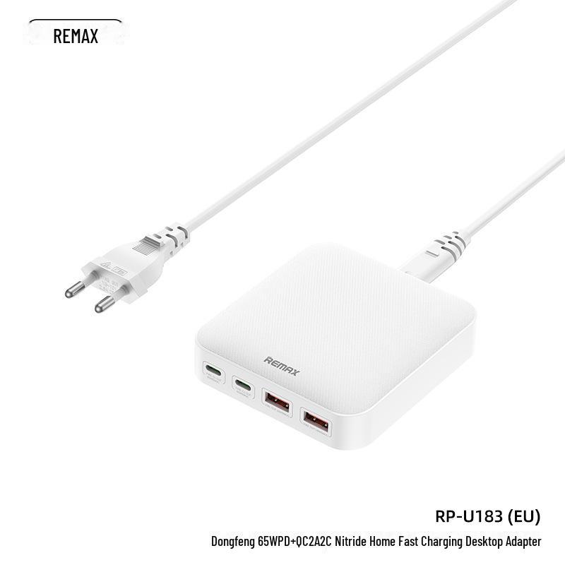 Remax Dongfeng 65W Multi-Port Type-C настольное зарядное устройство Business White
Remax Dongfeng 65W Multi-Port Type-C настольное зарядное устройство Business White
