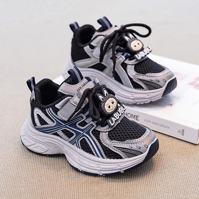 Kids Breathable Cartoon Mesh Sneakers - Spring 2026 Trend Size 28 (17.5cm) чорний
Kids Breathable Cartoon Mesh Sneakers - Spring 2026 Trend Size 28 (17.5cm) чорний