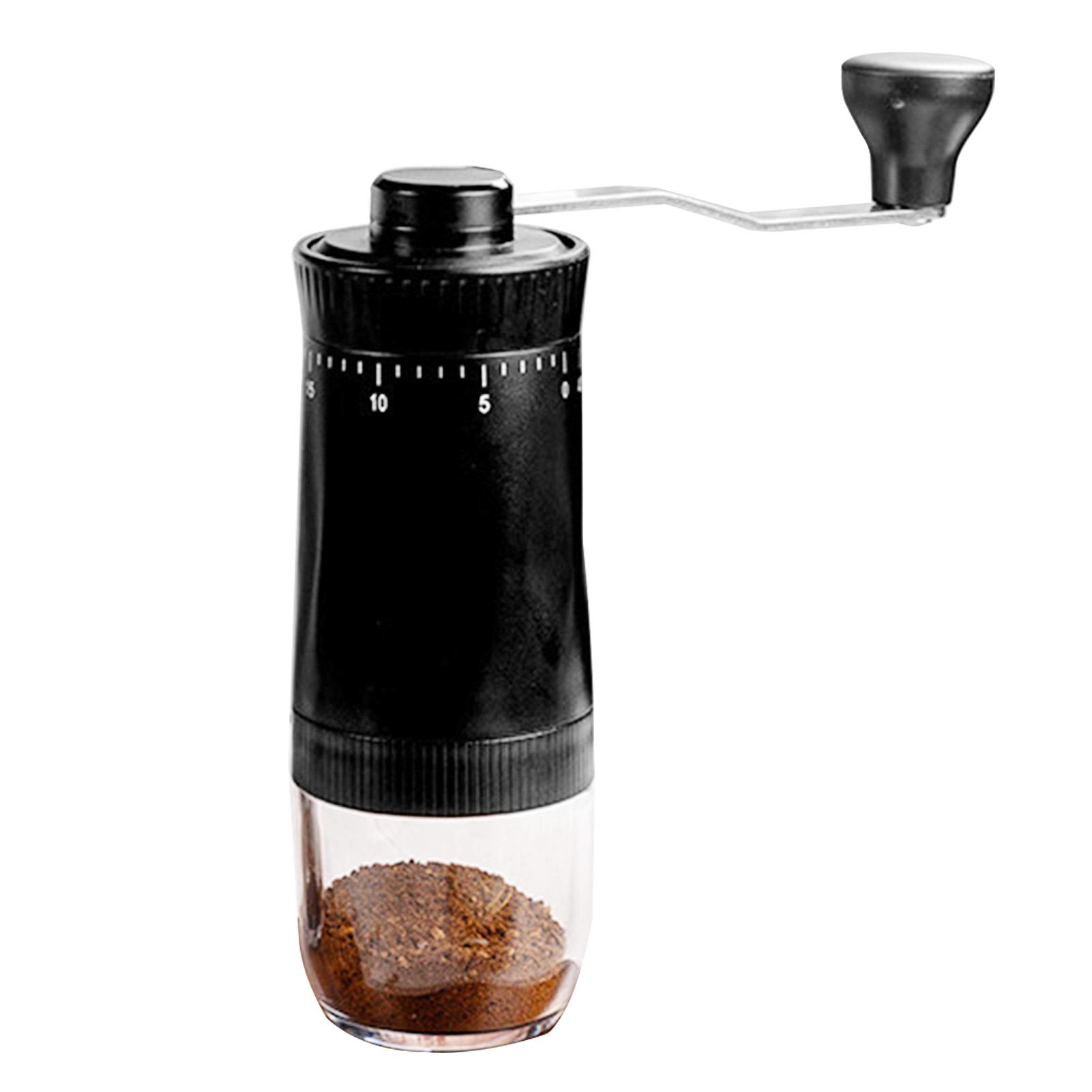 Manual Coffee Grinder Portable Hand Crank Coffee Mill 90ml Transparent Chamber 40 s Settings Stainless Steel for Camping Travel
Manual Coffee Grinder Portable Hand Crank Coffee Mill 90ml Transparent Chamber 40 s Settings Stainless Steel for Camping Travel