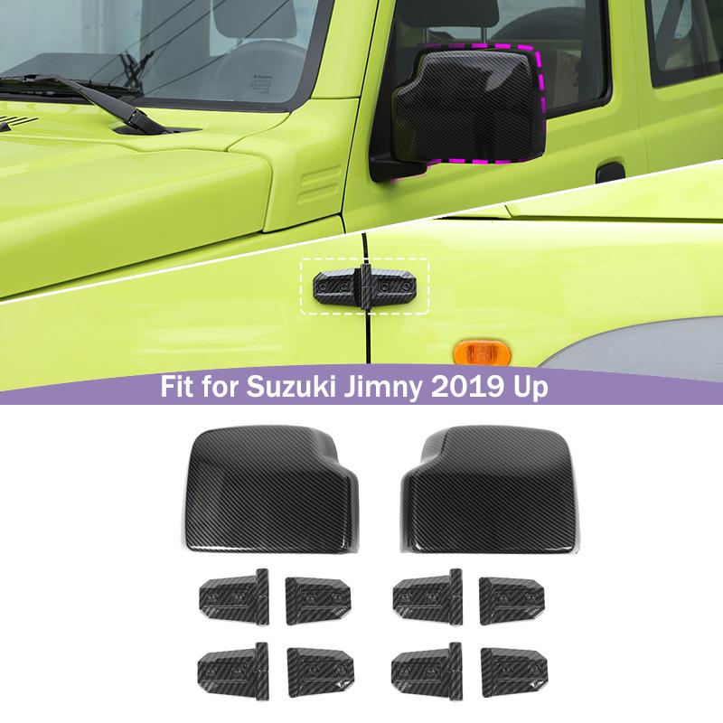 Car Door Hinges Reverse Mirror Housing Decorative Cover Stickers For Suzuki Jimny 2019 Up ABS Exterior Accessories
Car Door Hinges Reverse Mirror Housing Decorative Cover Stickers For Suzuki Jimny 2019 Up ABS Exterior Accessories