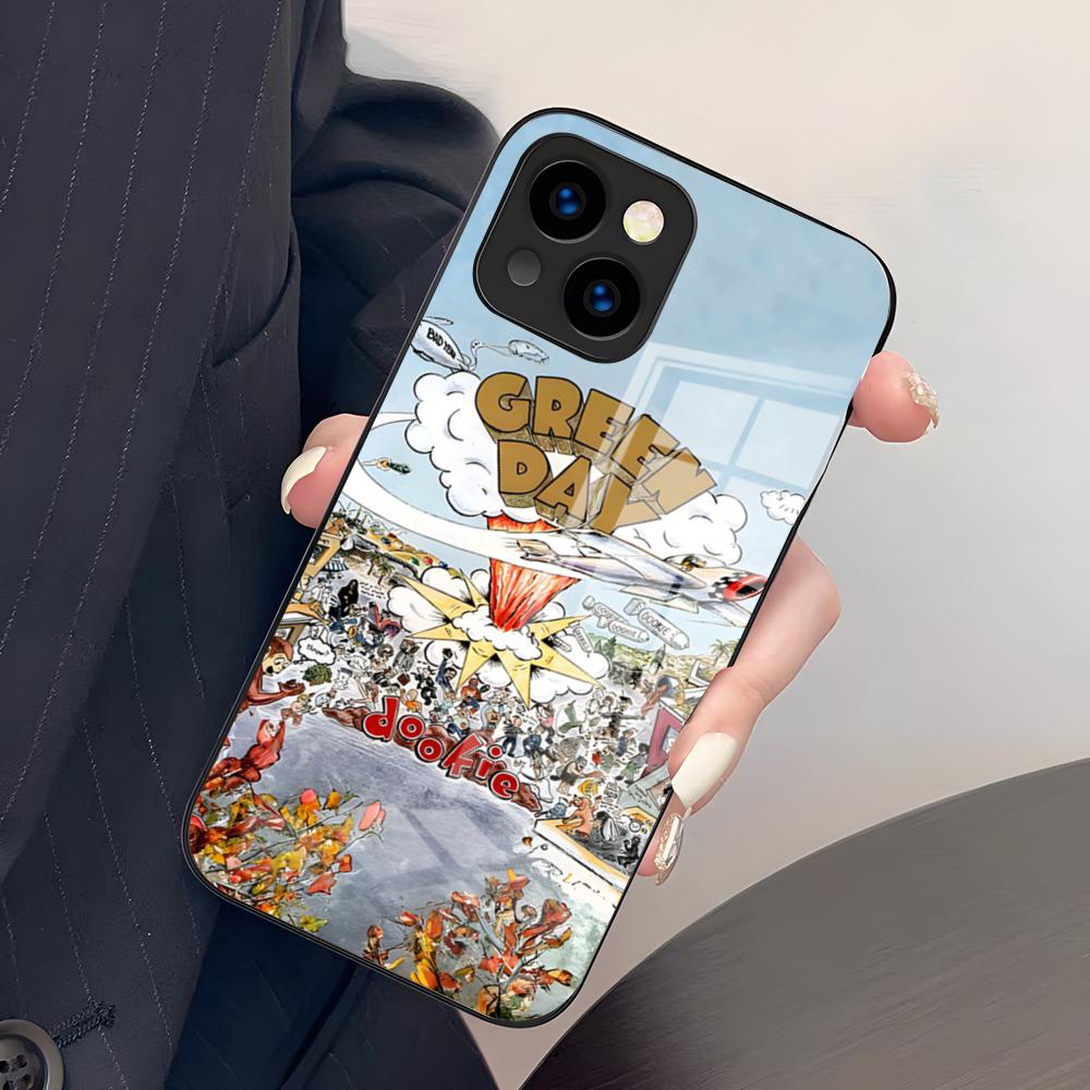 G-Green Day Phone Case For IPhone 17 Pro Max 15 Pro 16 14 Plus 12 13 Mini 11 Pro Shockproof Glass Cover iPhone14 Plus
G-Green Day Phone Case For IPhone 17 Pro Max 15 Pro 16 14 Plus 12 13 Mini 11 Pro Shockproof Glass Cover iPhone14 Plus