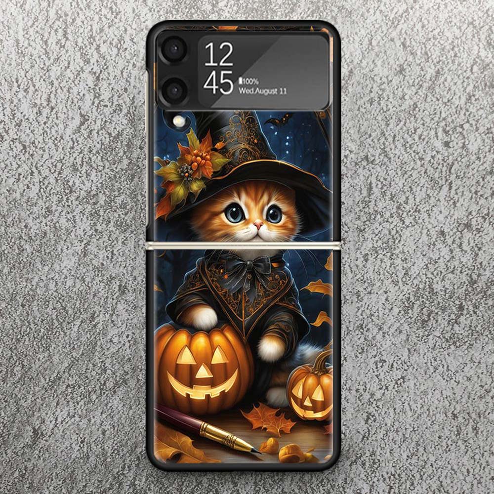 Black Kitten Halloween Pumpkin Zflip4 Zflip5 Phone Case For Samsung Z Flip3 Flip4 Flip5 5G ZFlip 4 5 3 Cover Cellphone Shell Fun Samsung Z Flip 6
Black Kitten Halloween Pumpkin Zflip4 Zflip5 Phone Case For Samsung Z Flip3 Flip4 Flip5 5G ZFlip 4 5 3 Cover Cellphone Shell Fun Samsung Z Flip 6