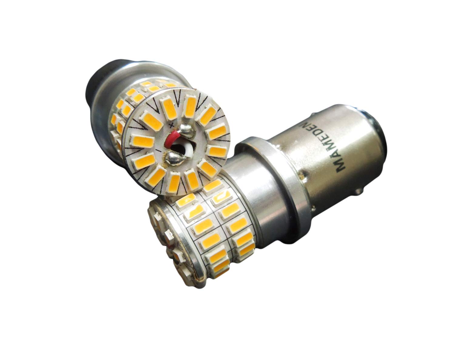 Mameden S25 LED Double Bulb Warm White Brake Light Tail Light Back Light Turn Signal MIRA-SMD
Mameden S25 LED Double Bulb Warm White Brake Light Tail Light Back Light Turn Signal MIRA-SMD