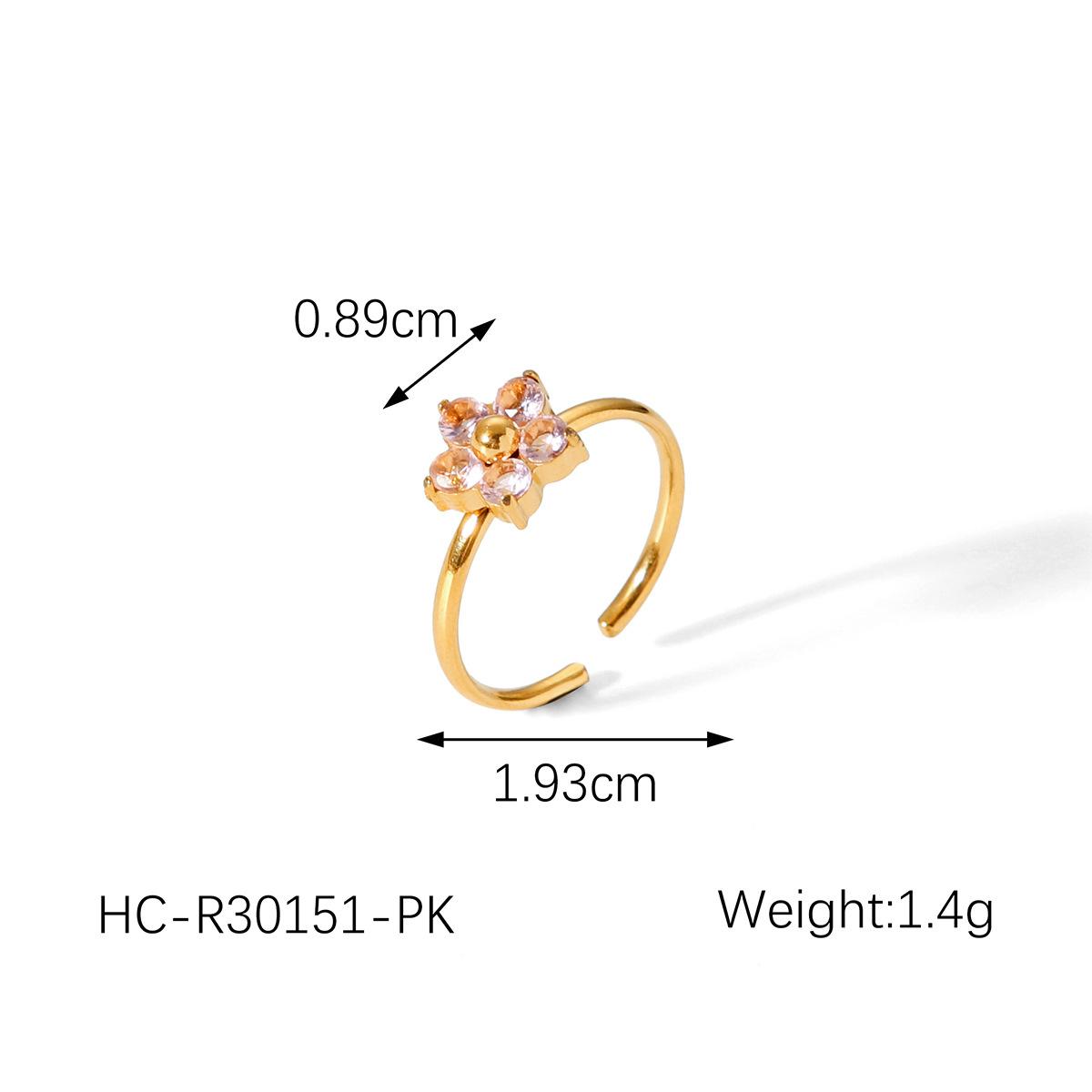 Best-selling Stainless Steel Flower Ring with Zircon Inlay for Women, French Light Luxury High-end Titanium Steel Open Ring рожевий
Best-selling Stainless Steel Flower Ring with Zircon Inlay for Women, French Light Luxury High-end Titanium Steel Open Ring рожевий
