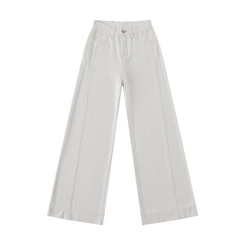 White High Waist Wide-leg Jeans for Women In Spring and Autumn New Slim Straight Pants Loose Draped Floor Pants XXL
White High Waist Wide-leg Jeans for Women In Spring and Autumn New Slim Straight Pants Loose Draped Floor Pants XXL