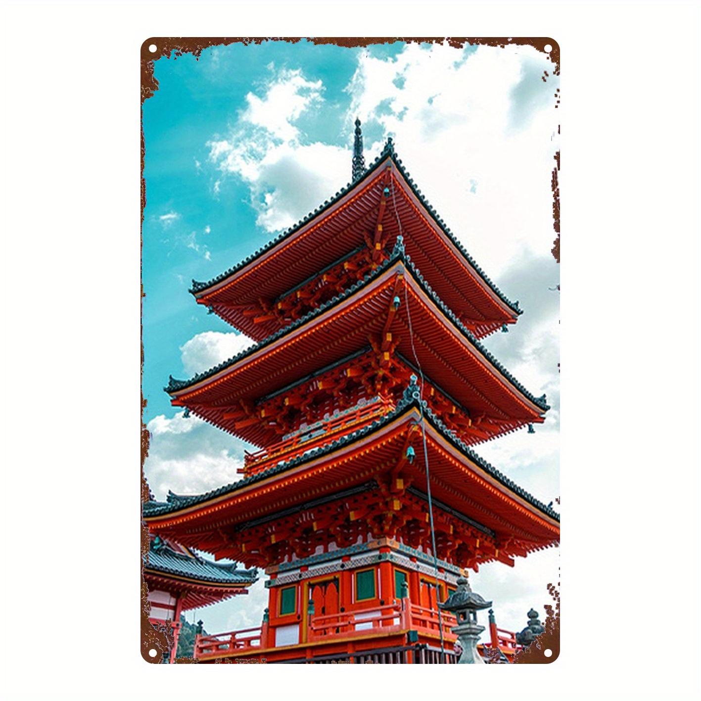 Traditional Asian 2D Pagoda Wall Art 8x12 Inch Vintage Japanese Decor Durable Metal Japan Enthusiasts 20x30cm
Traditional Asian 2D Pagoda Wall Art 8x12 Inch Vintage Japanese Decor Durable Metal Japan Enthusiasts 20x30cm