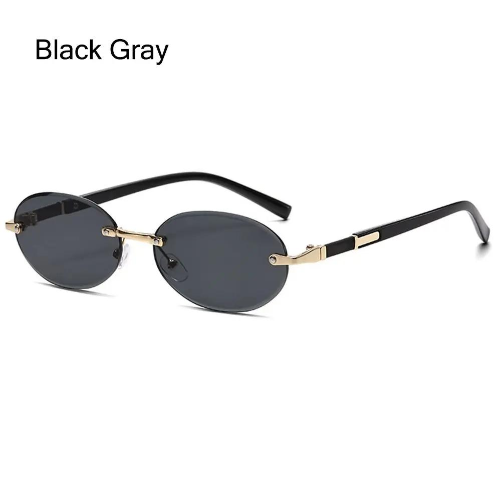 Vintage Cut-Edge Oval Frame Sunglasses Street Style UV400 Protection Hip-Hop Sun Glasses Frameless Y2K Eyewear for Women черный серый
Vintage Cut-Edge Oval Frame Sunglasses Street Style UV400 Protection Hip-Hop Sun Glasses Frameless Y2K Eyewear for Women черный серый