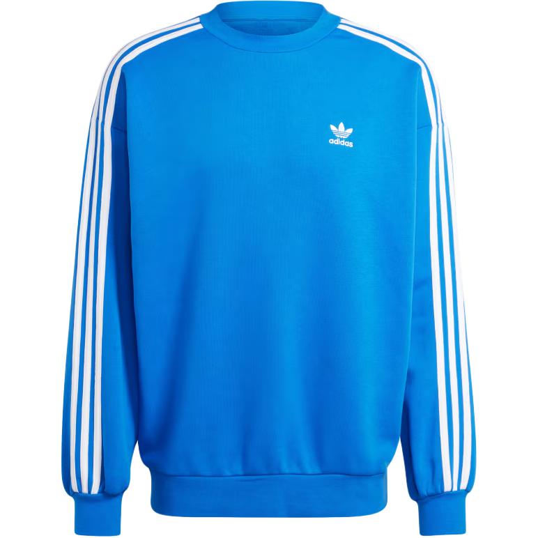 Adidas Оригинальная мужская толстовка с вышитым логотипом бренда Adicolor в полоску с цветными блоками, простая американская, свитшот синего цвета IZ2479 M
Adidas Оригинальная мужская толстовка с вышитым логотипом бренда Adicolor в полоску с цветными блоками, простая американская, свитшот синего цвета IZ2479 M